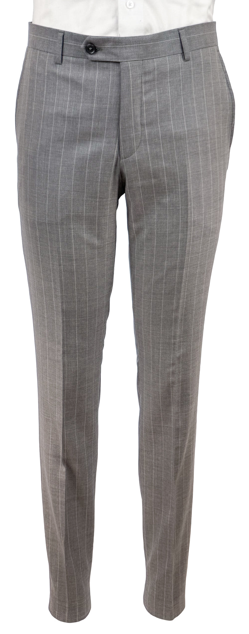 Salvatini Exclusive - Vitale Barberis Canonico Italian Wool Slim-Fit Pinstripe Suit