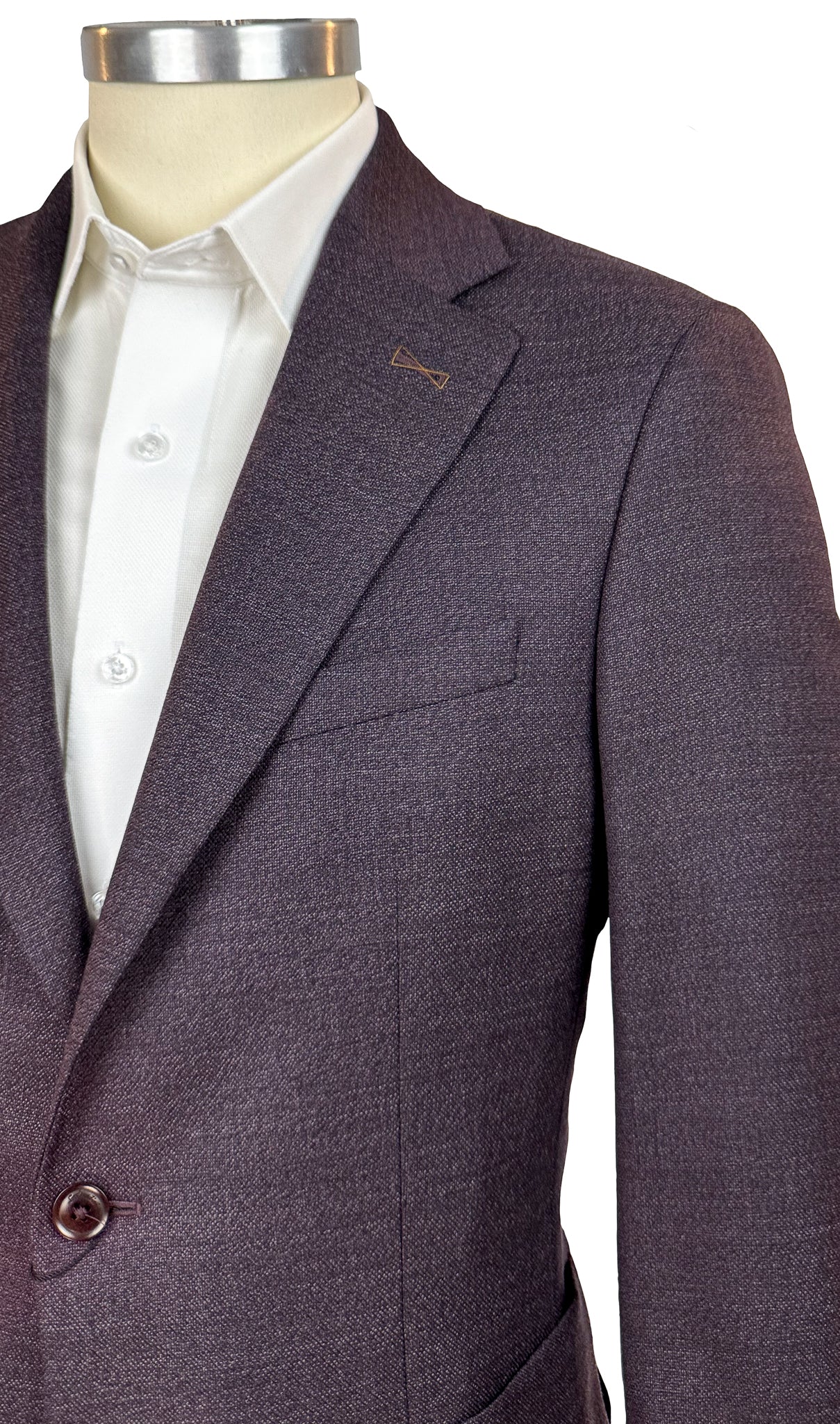 Salvatini Exclusive - ModernSlim-Fit Wool-Blend Sport Coat with Stretch