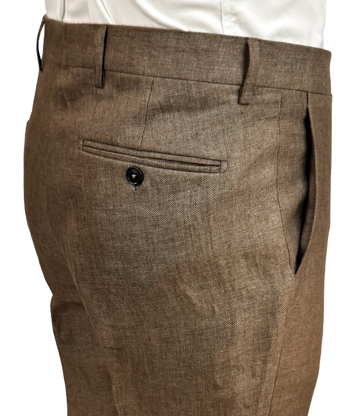Tad Williams London - Slim-Fit Vitale Barberis Canonico Linen Trousers
