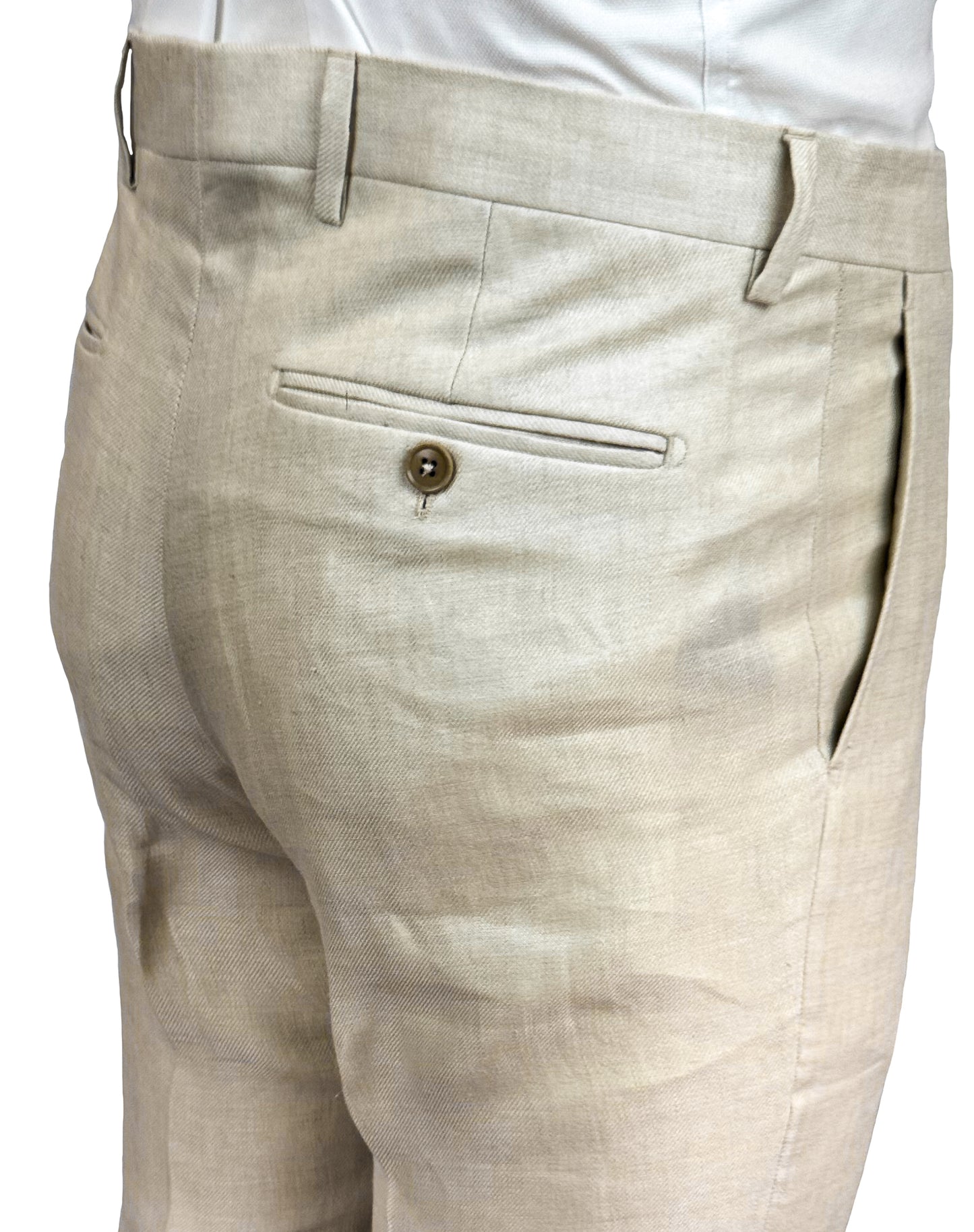 Tad Williams London - Slim-Fit Vitale Barberis Canonico Linen Trousers