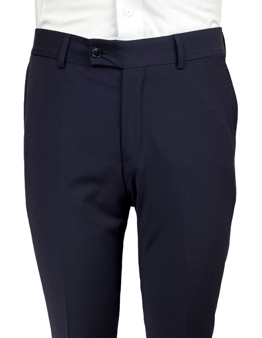 Tad Williams London - Slim-Fit Stretch Wool-Blend Trousers
